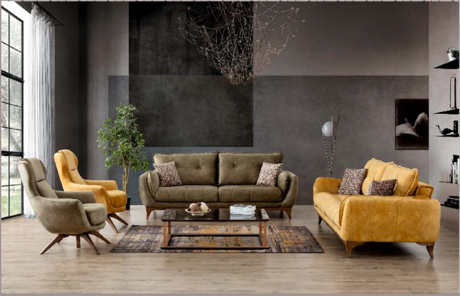 Fabric Seater